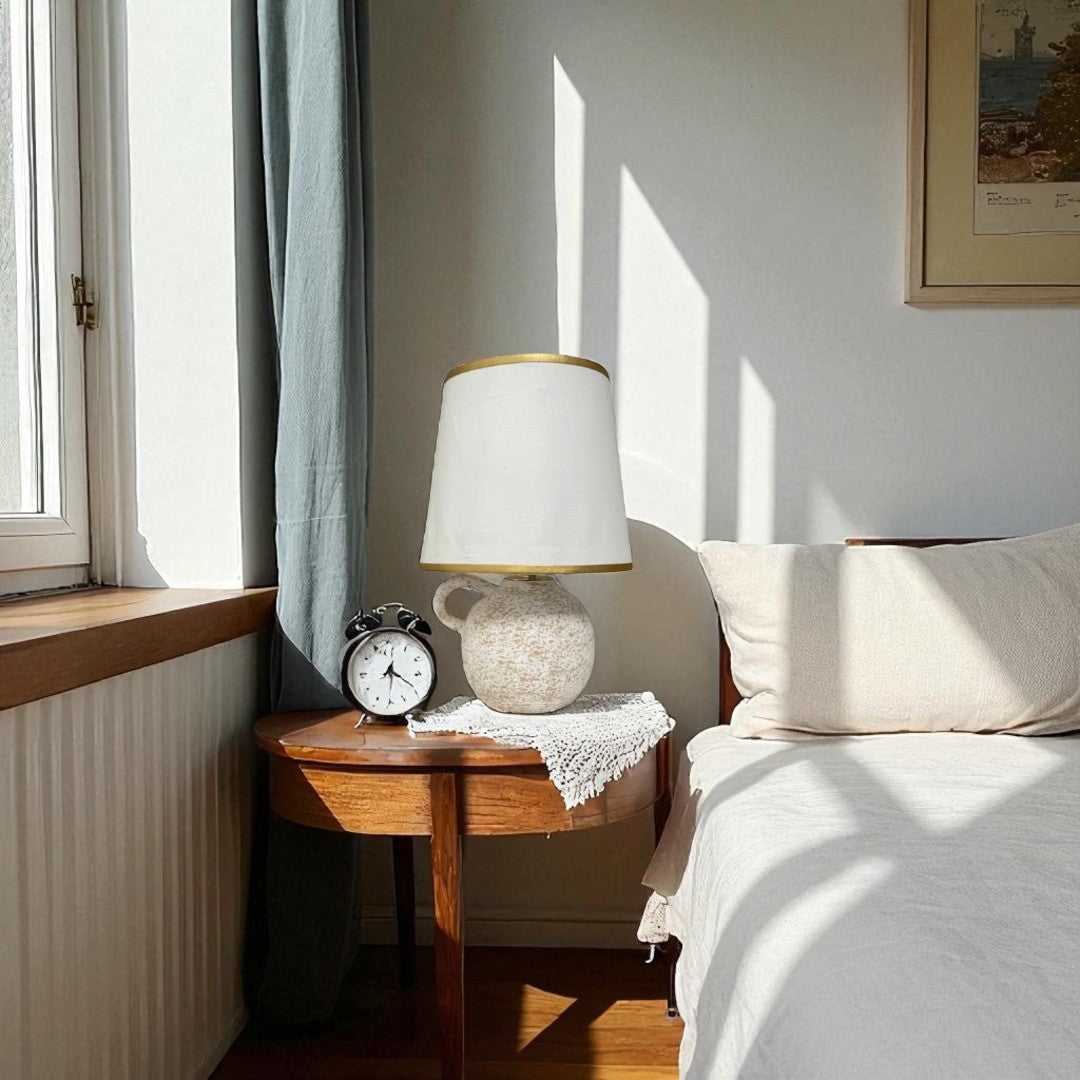 Nordic Minimalist Ceramic Table Lamp