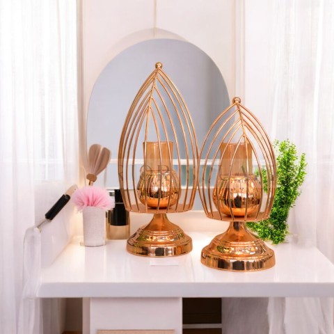 Golden Majesty Candle Stand