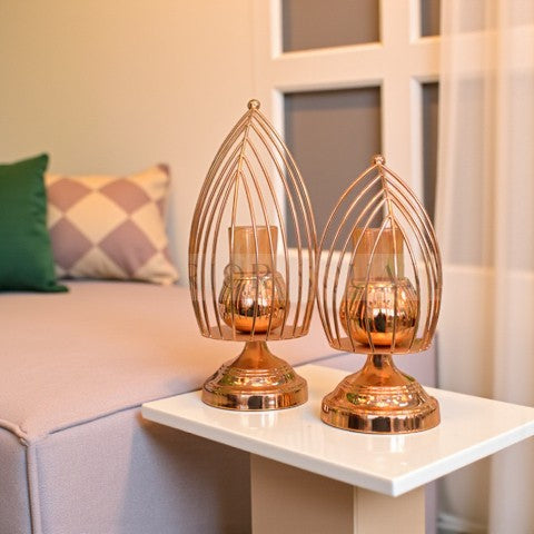 Golden Majesty Candle Stand