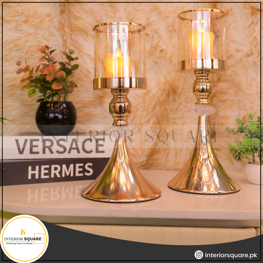 Golden Candle Stand
