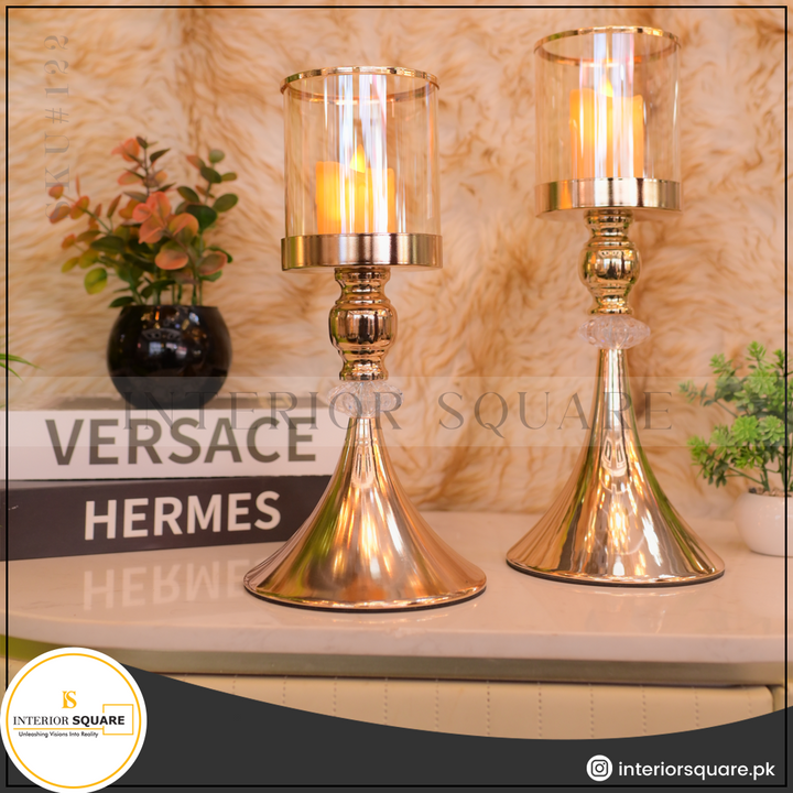 Golden Candle Stand