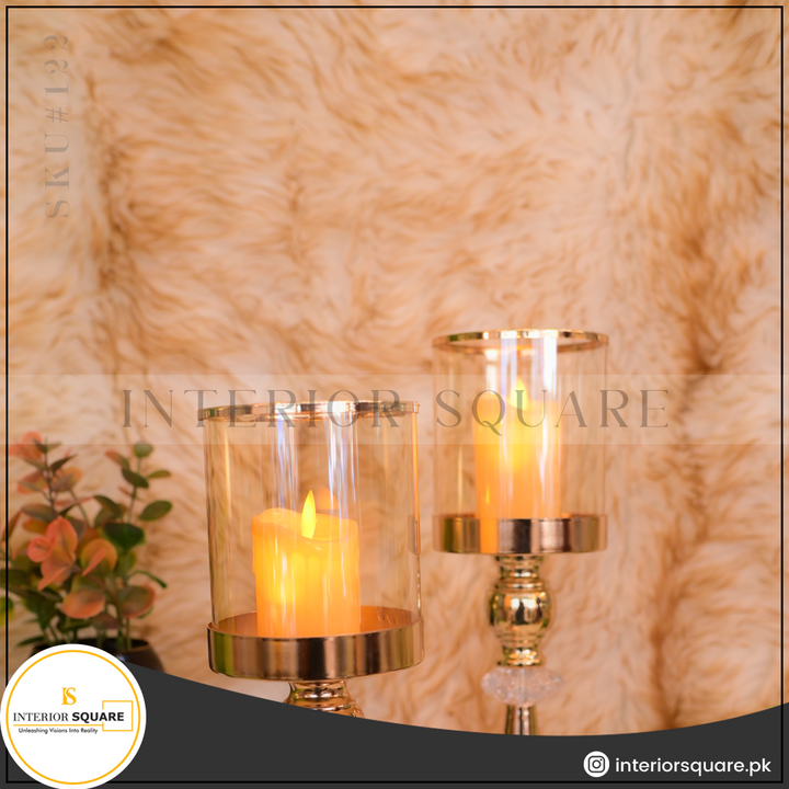 Golden Candle Stand