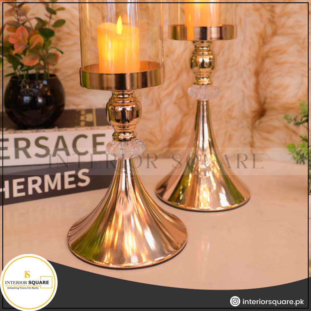Golden Candle Stand