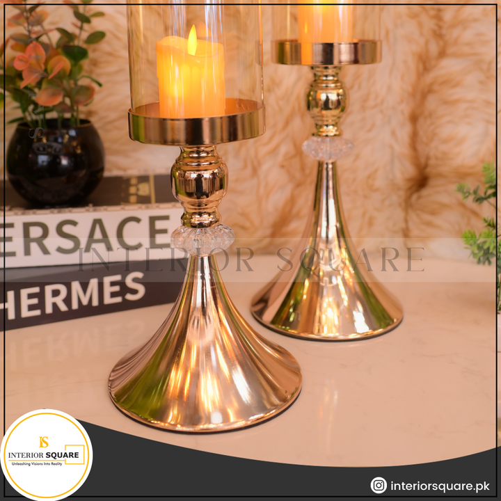 Golden Candle Stand
