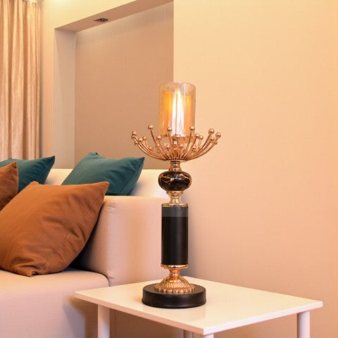 Black-gold Vintage Candle Stand