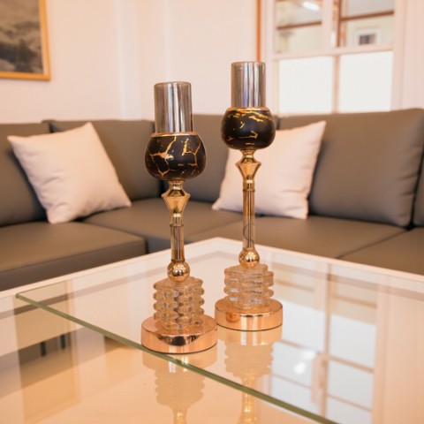 The Crowned Ember Candle Holder