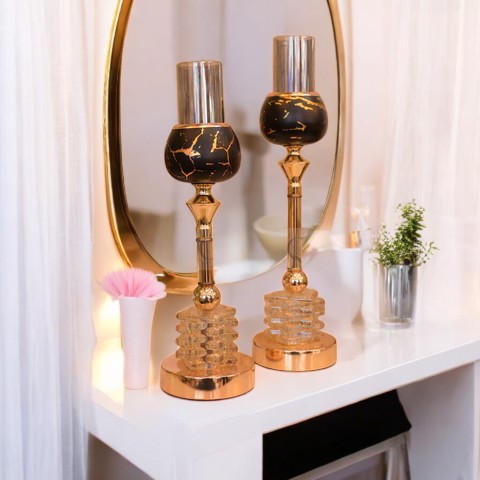 The Crowned Ember Candle Holder