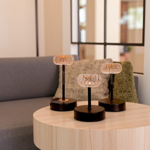 Black Metallic Candle Stand