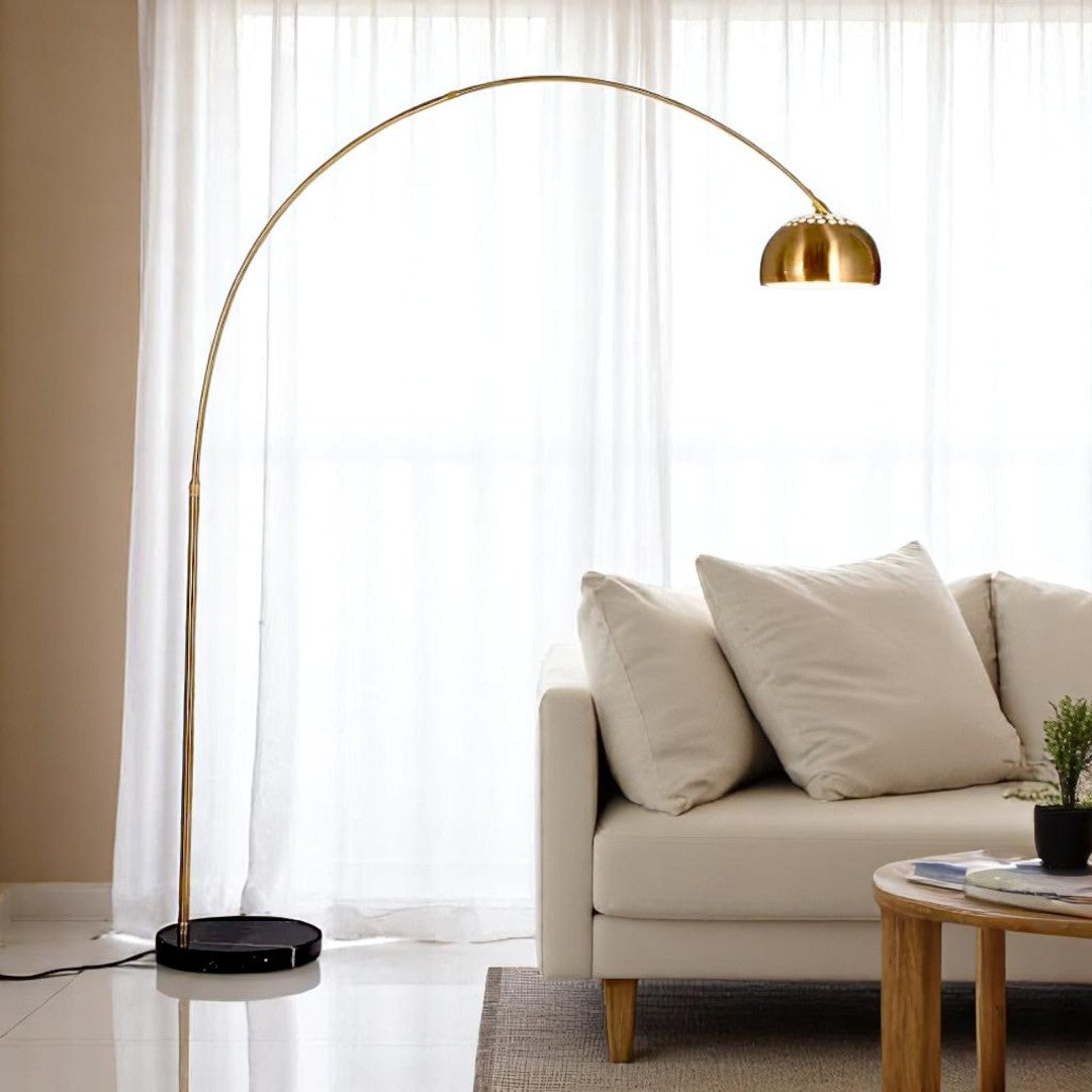 Sweden concepts Original Gold Arc Floor Lamps