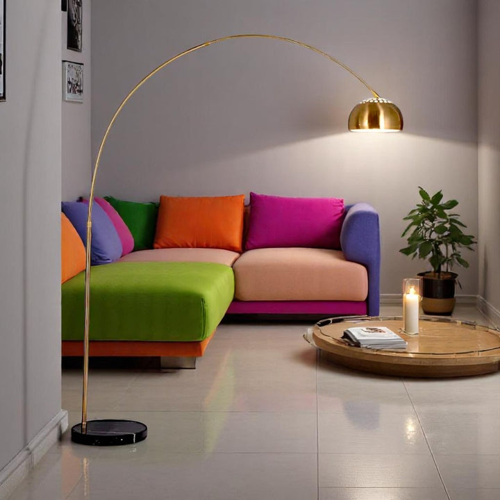Sweden concepts Original Gold Arc Floor Lamps