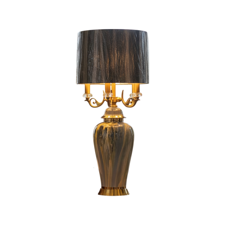 Charmless Royal Master Borne-China Table Lamp