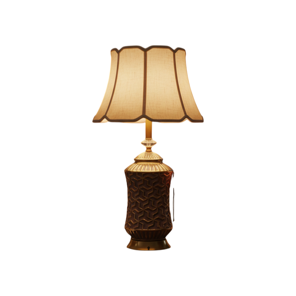 Royal Crest Ceramic Table Lamp