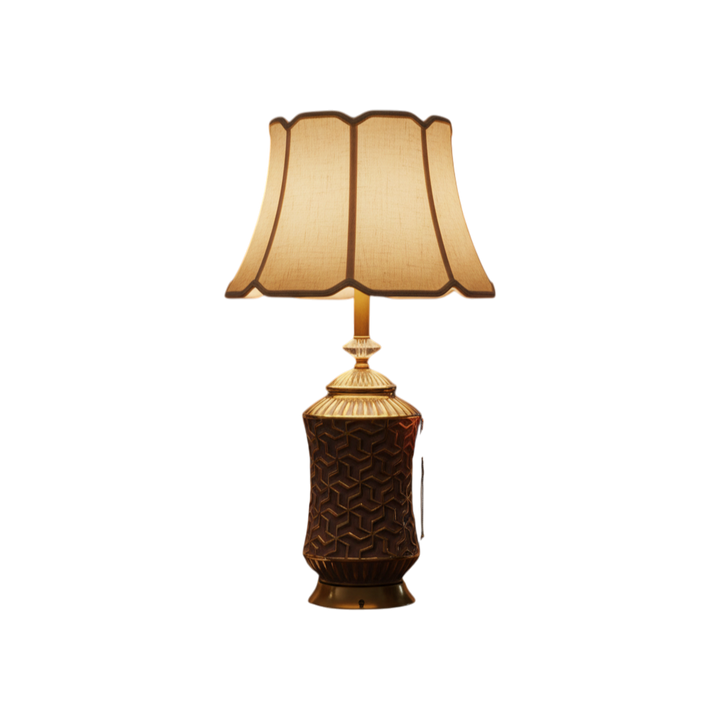 Royal Crest Ceramic Table Lamp