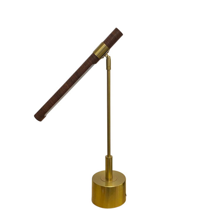 Modern LED  Side Table Lamp Wooden Texture