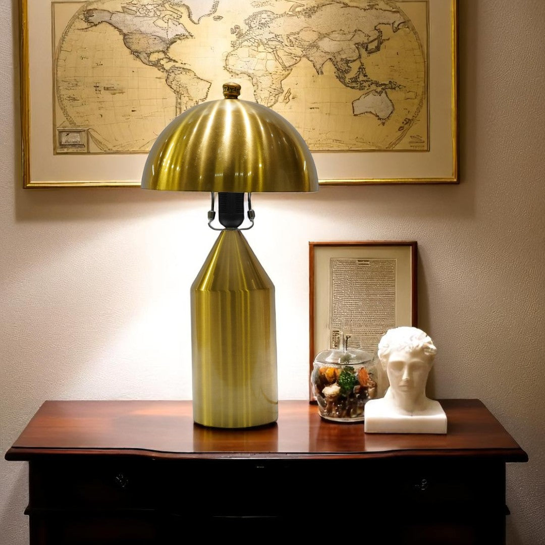 Velora Golden Capsule Table Lamp