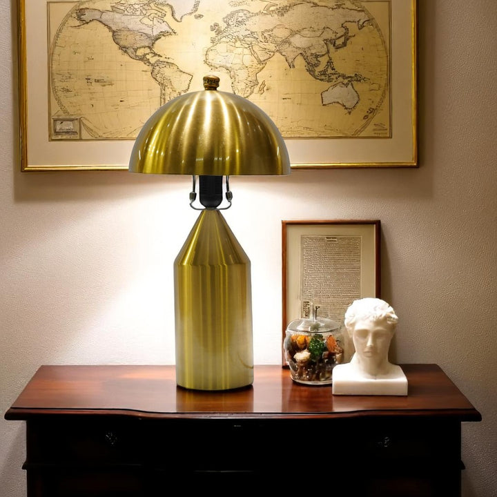 Velora Golden Capsule Table Lamp