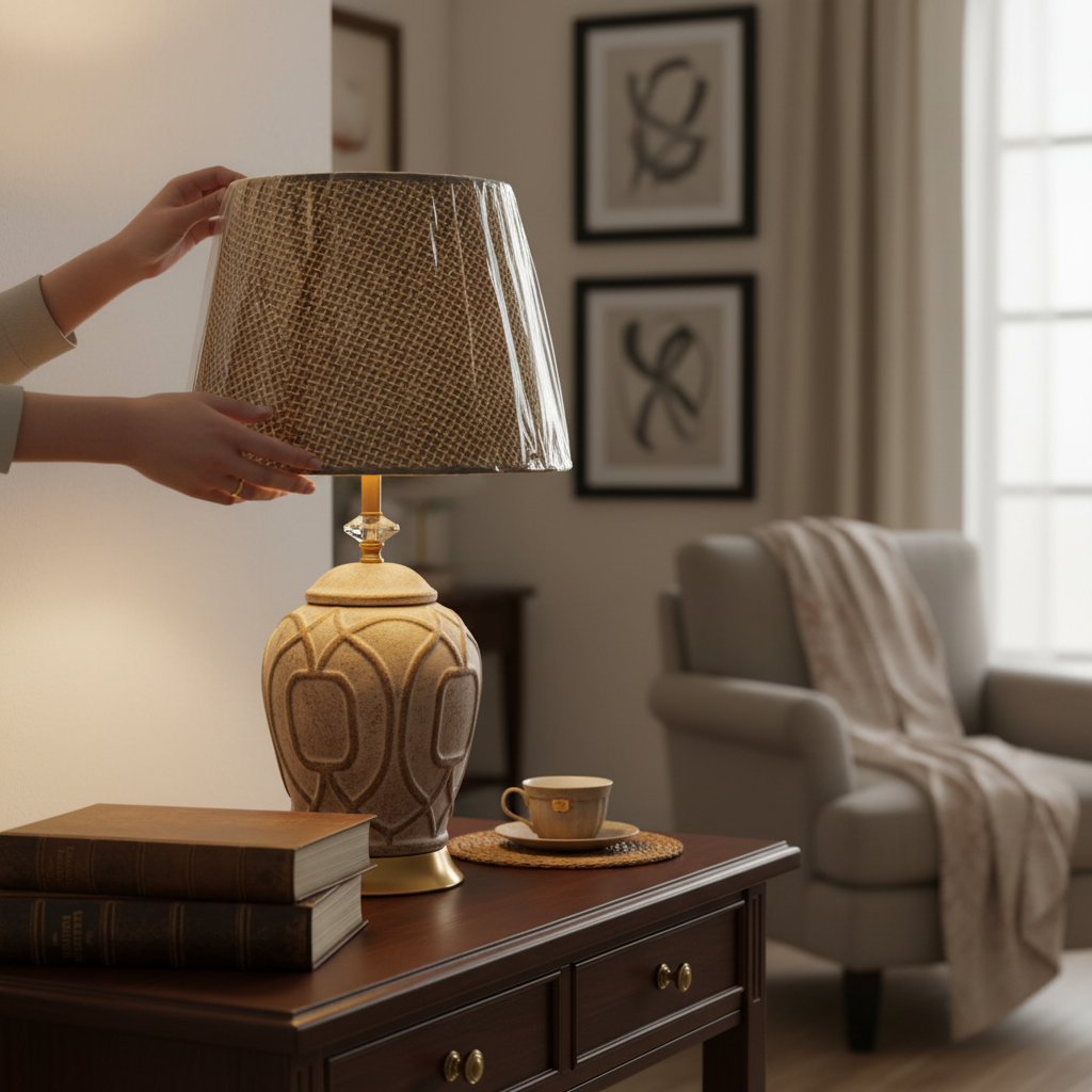 Heritage Glow Ceramic Table Lamp