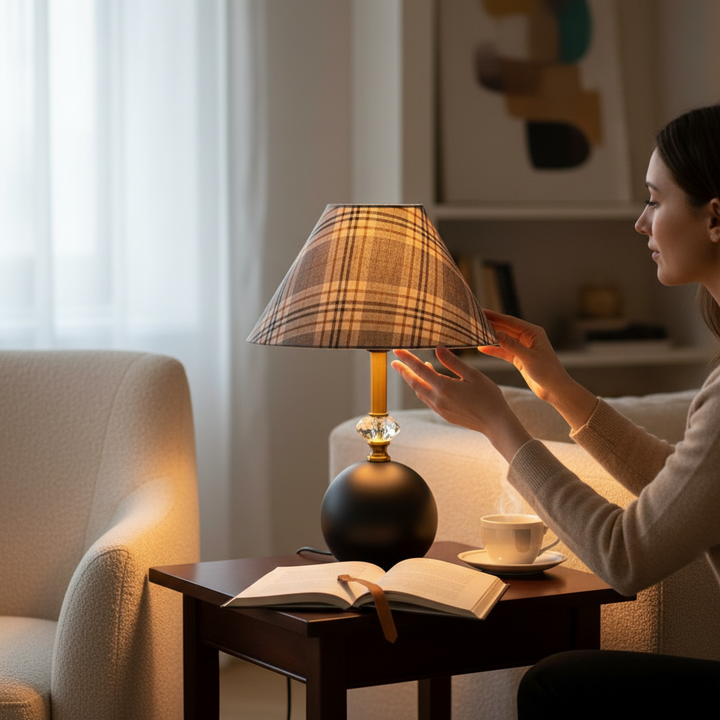 RoseMist Decorative Table Lamp