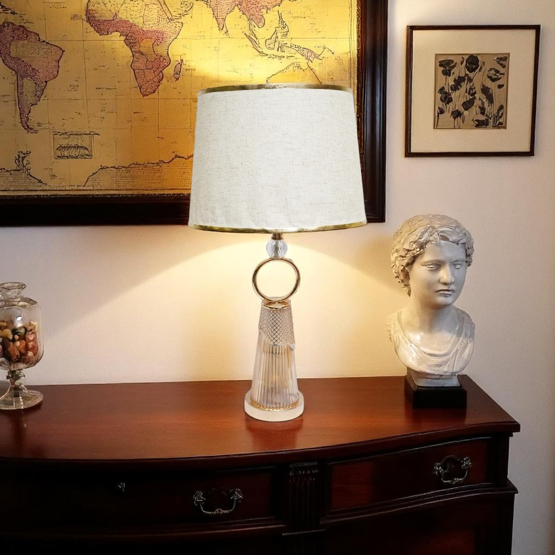 Solari Crystal Glow Sphere Lamp