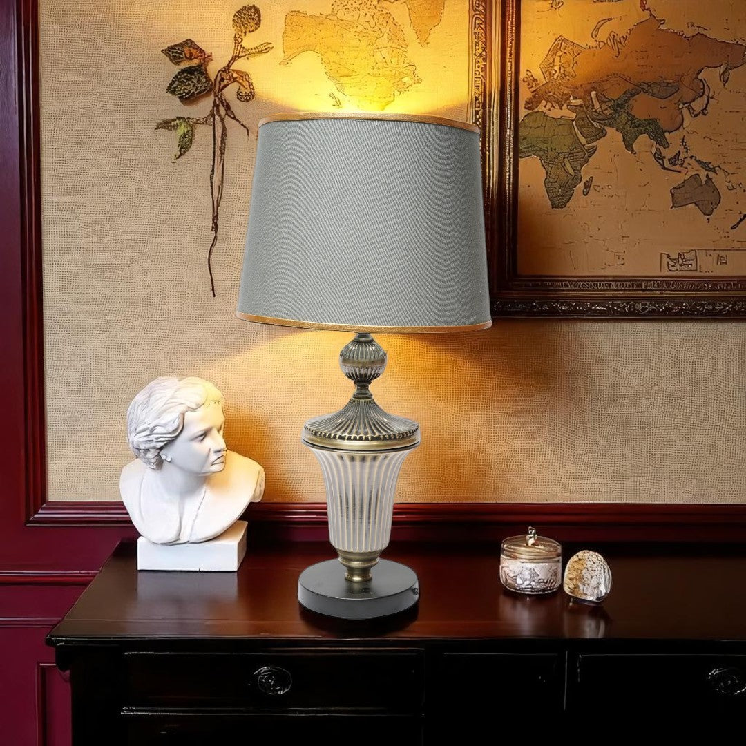 Mirae Antique Brass Side Lamp