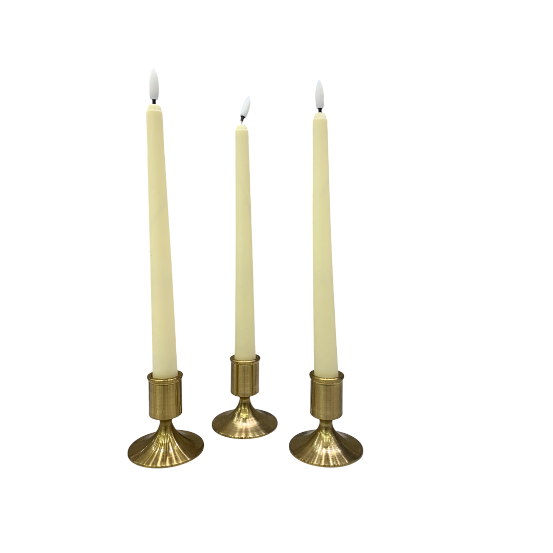 Contempo Brass Candle Stand