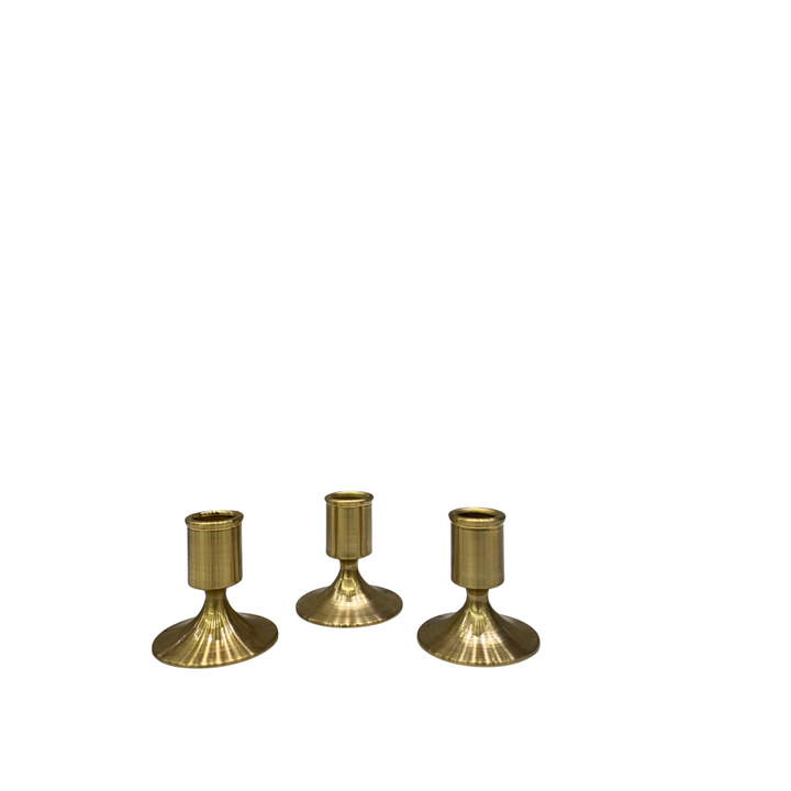 Contempo Brass Candle Stand