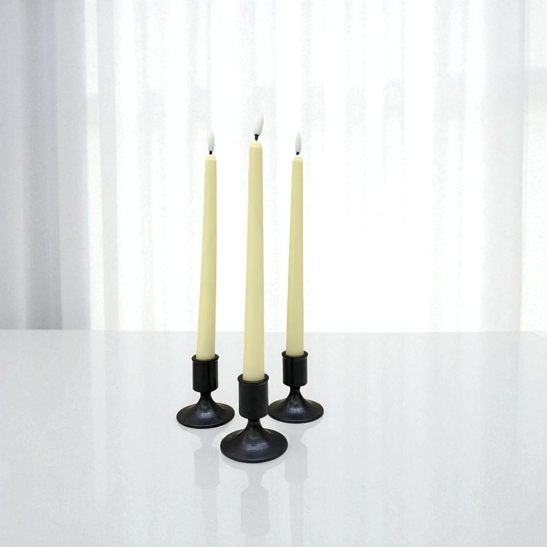 Metal Noir Brass Candle Stand