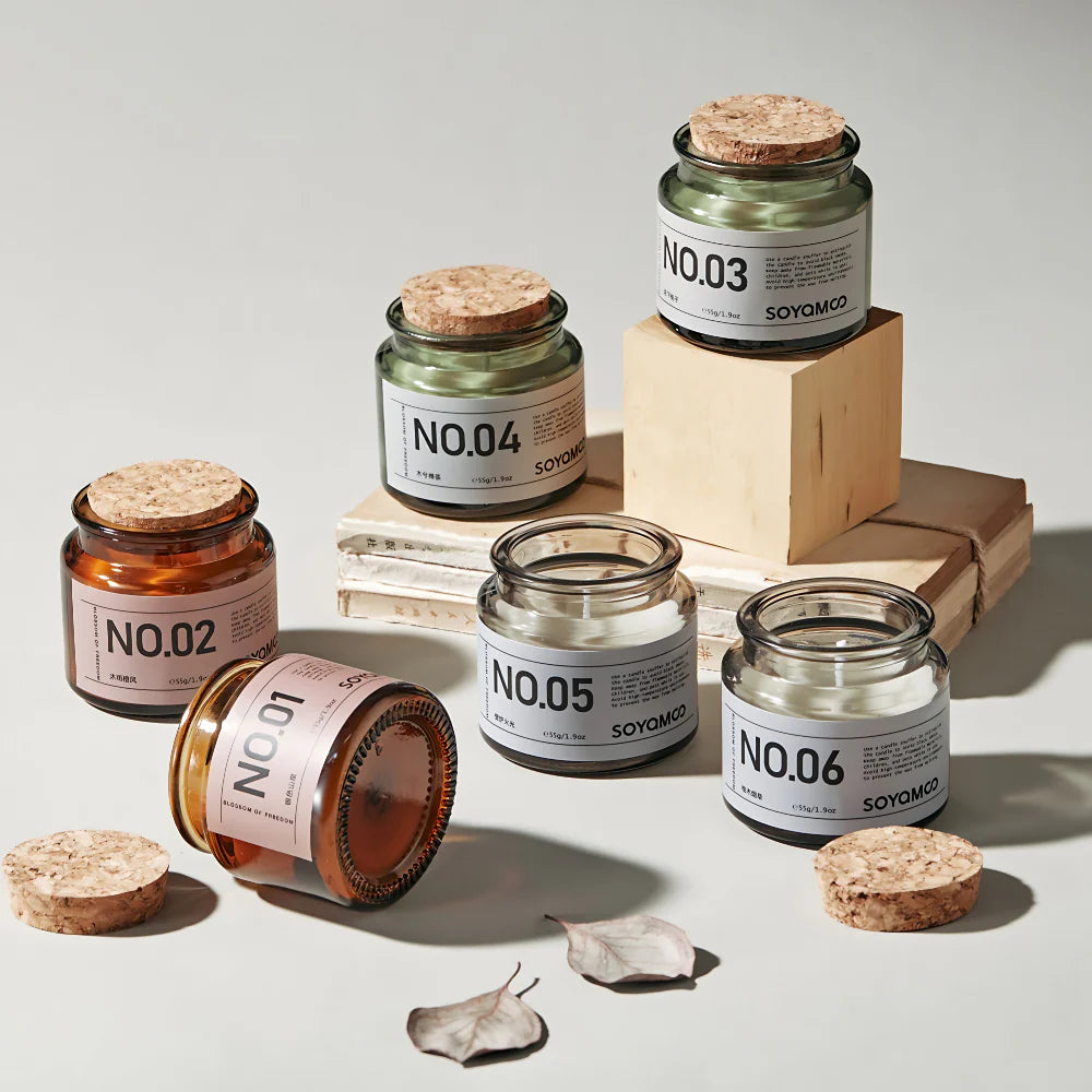 Natura Essence Scented Jar Candles