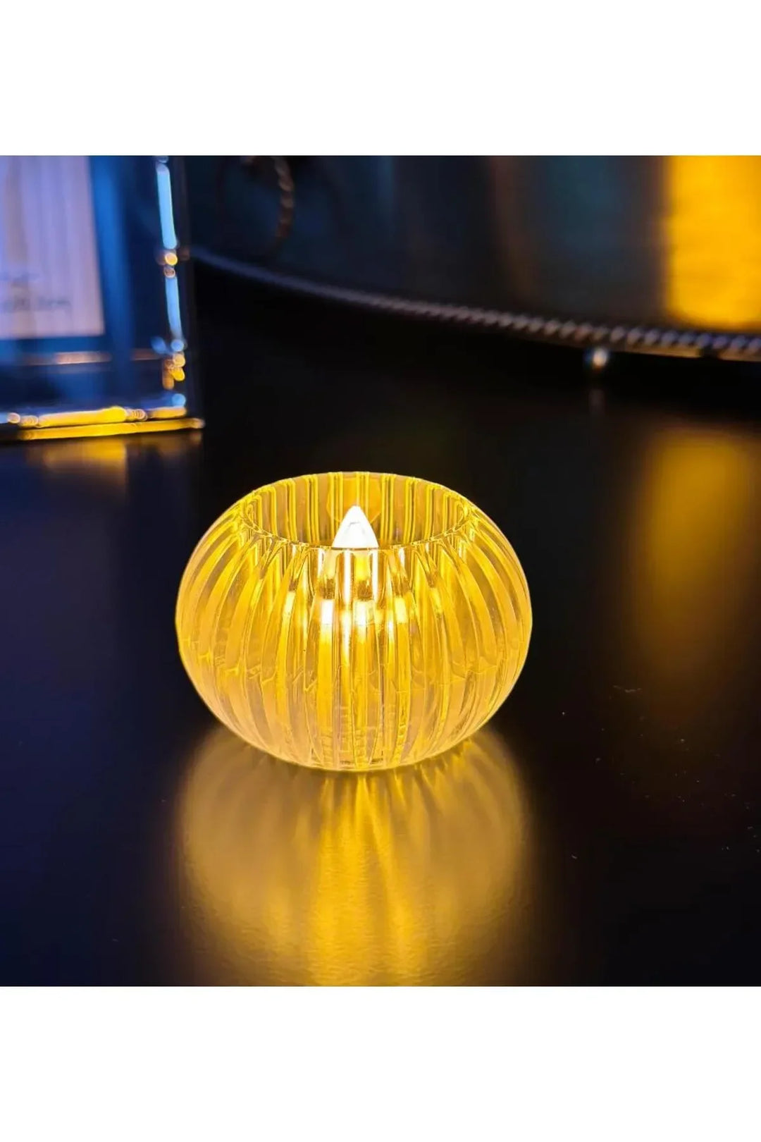 Crystal Glow Flameless LED Candles