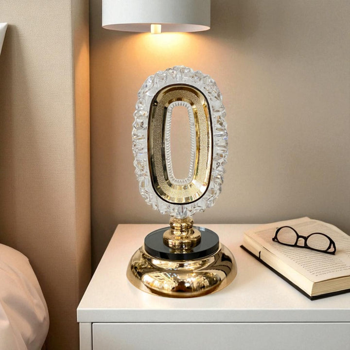 Lumineux Crystal LED Accent Lamp