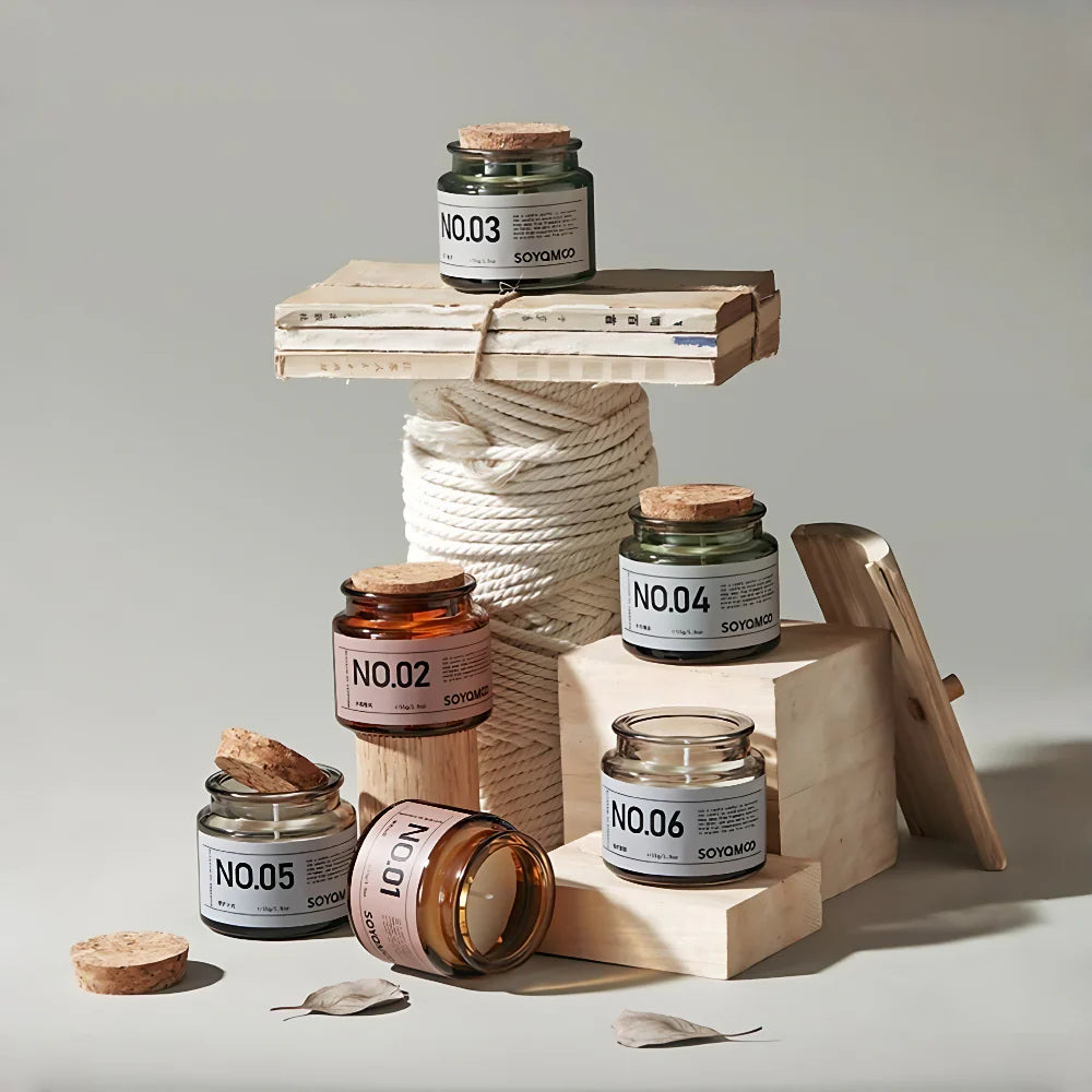 Natura Essence Scented Jar Candles