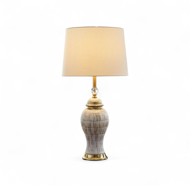 Vintage-Inspired Porcelain Table Lamp