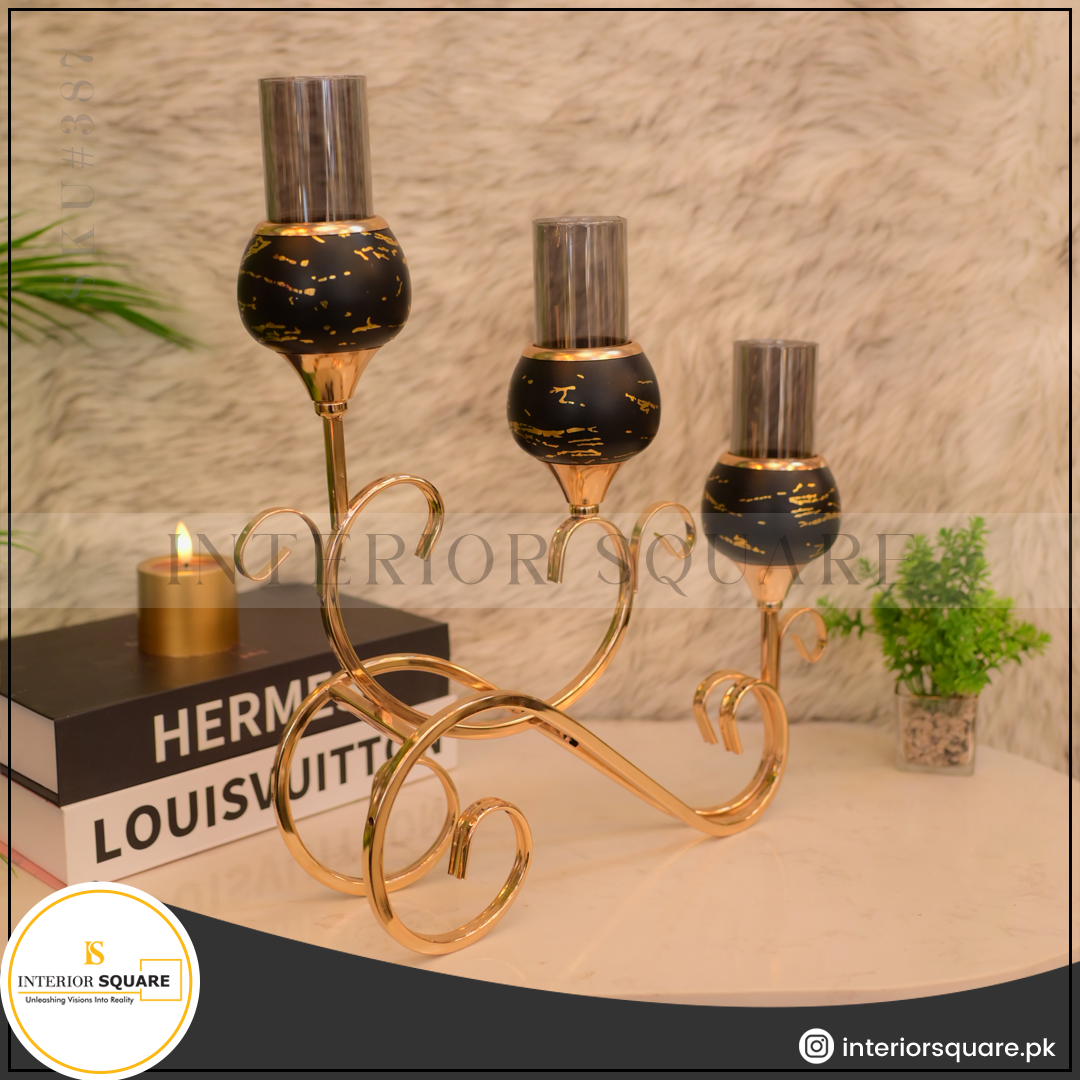 Brass Vintage Candle Holder