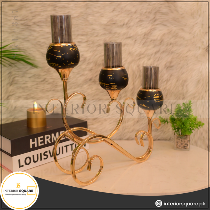 Brass Vintage Candle Holder