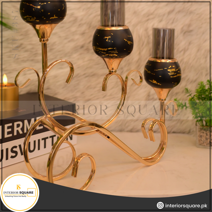 Brass Vintage Candle Holder