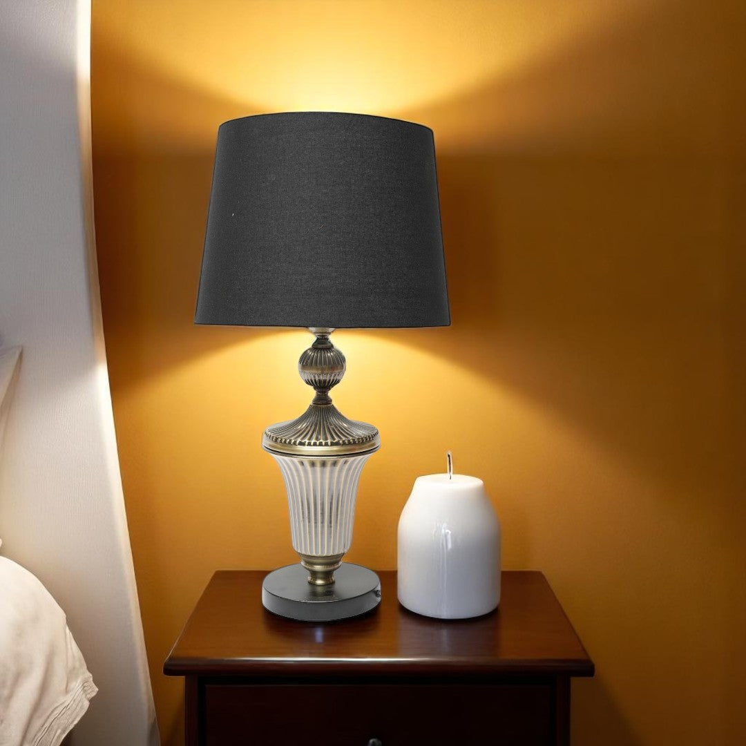 Mirae Antique Brass Side Lamp