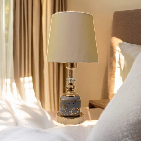 Noir Luxe Ceramic Table Lamp