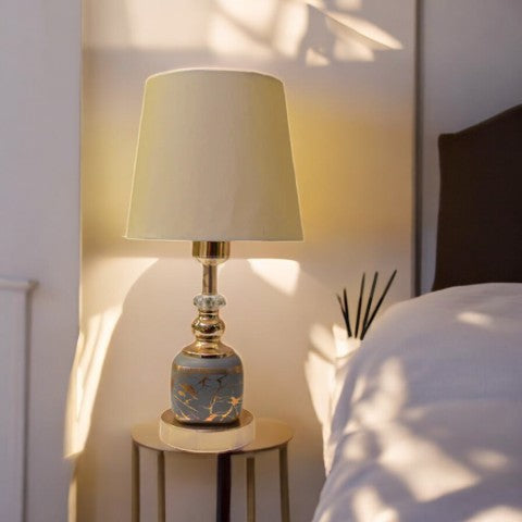 Noir Luxe Ceramic Table Lamp