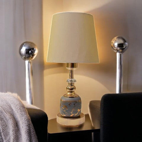 Noir Luxe Ceramic Table Lamp