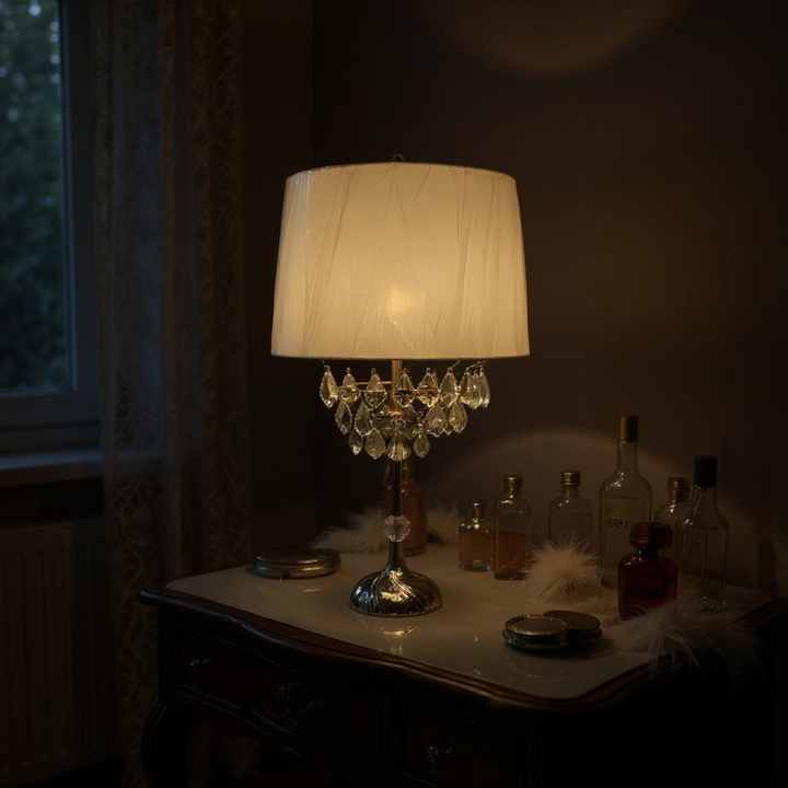 Lustra Crystal Glow LED Table Lamp