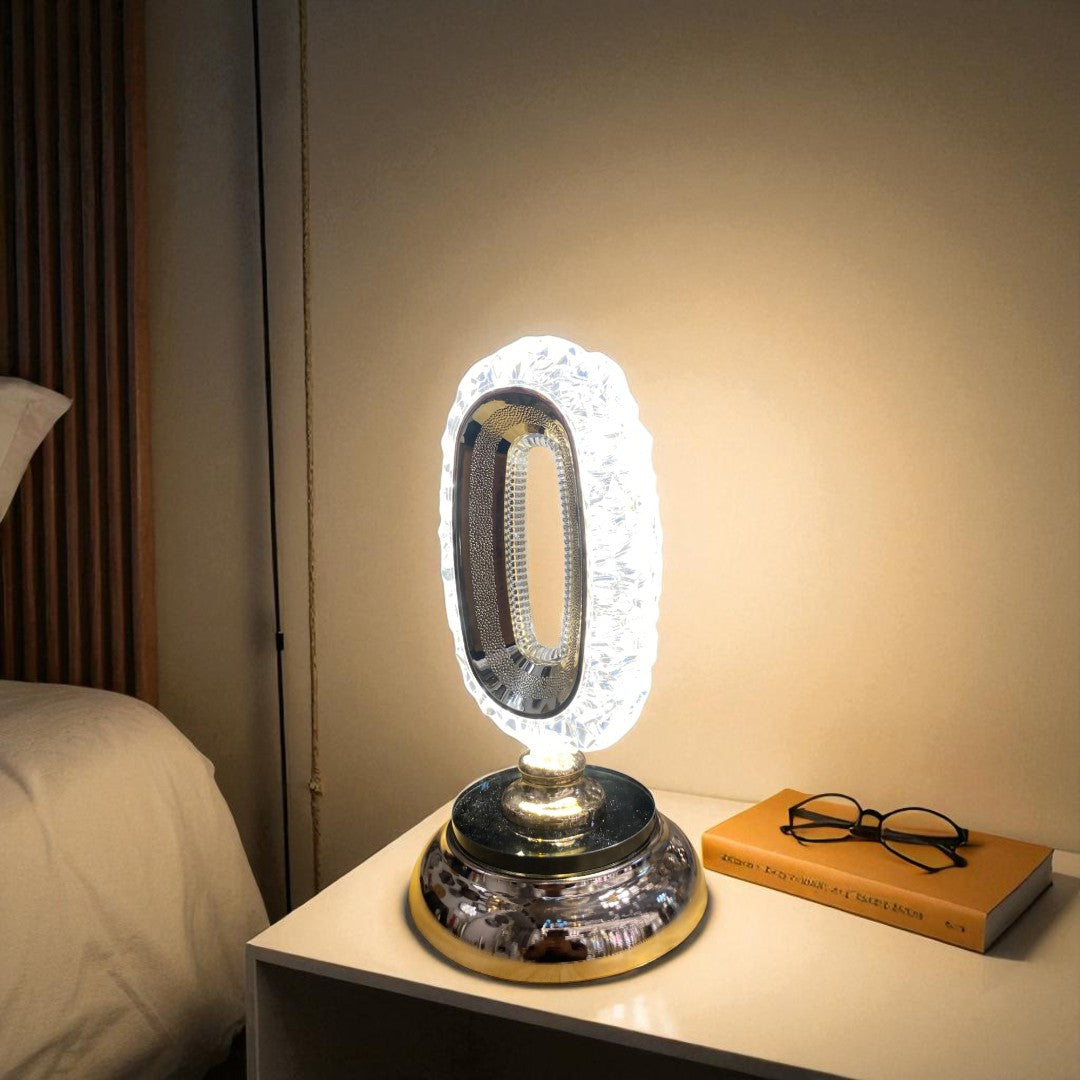 Lumineux Crystal LED Accent Lamp