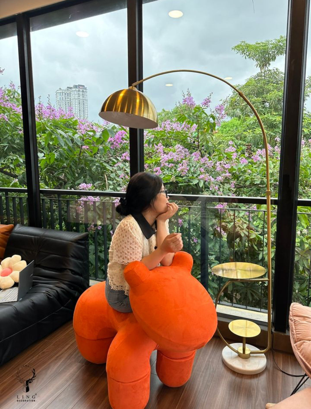 Luxe Harmony Arc Lamp