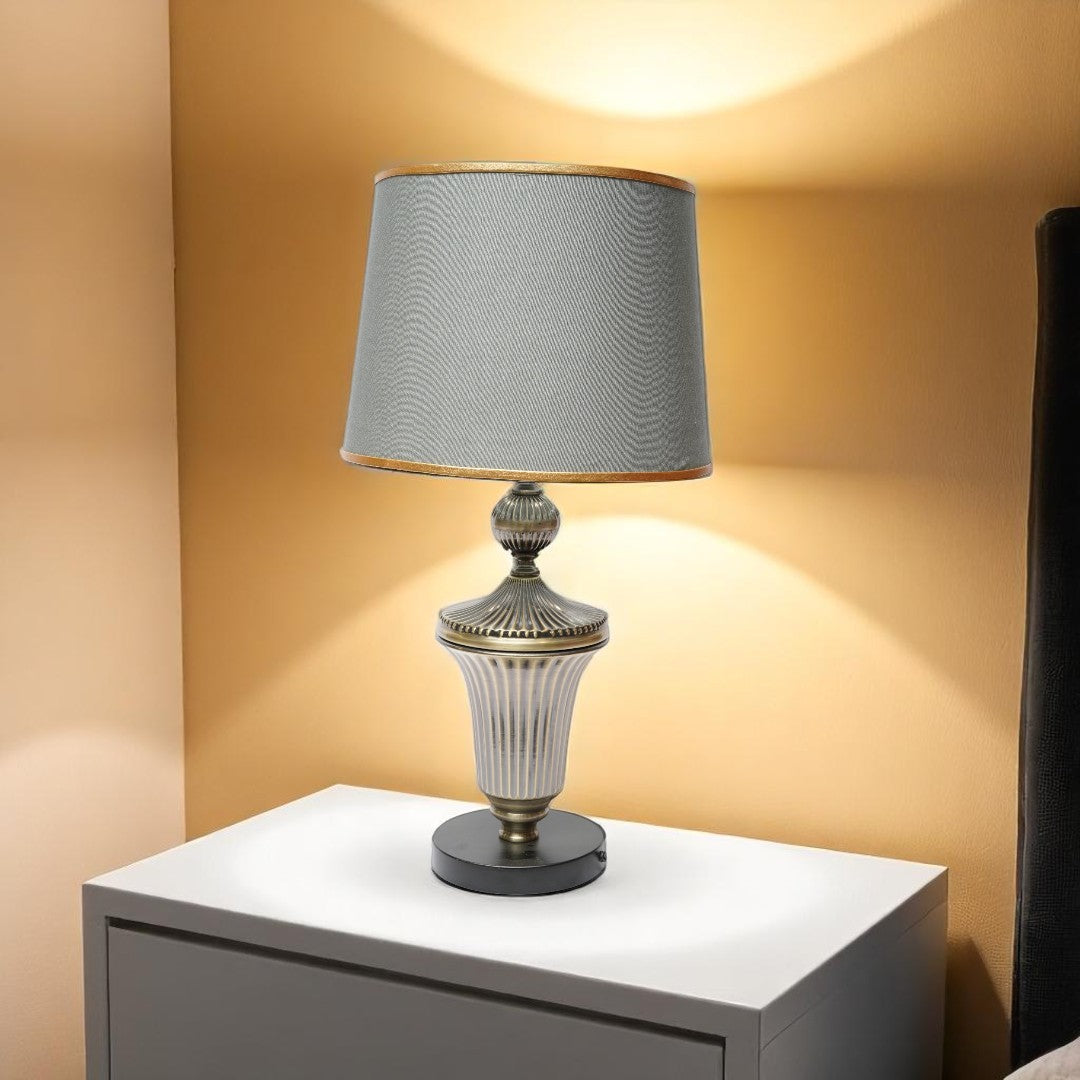 Mirae Antique Brass Side Lamp