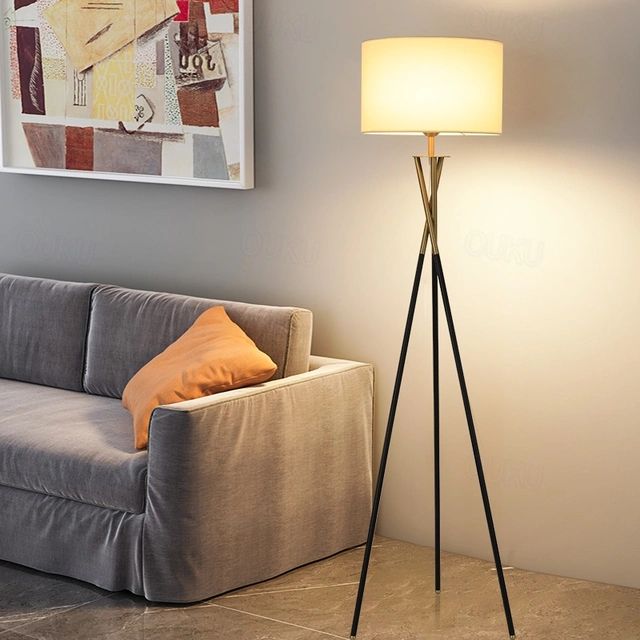 Electra Scandinavian Tripod Floor Lamp