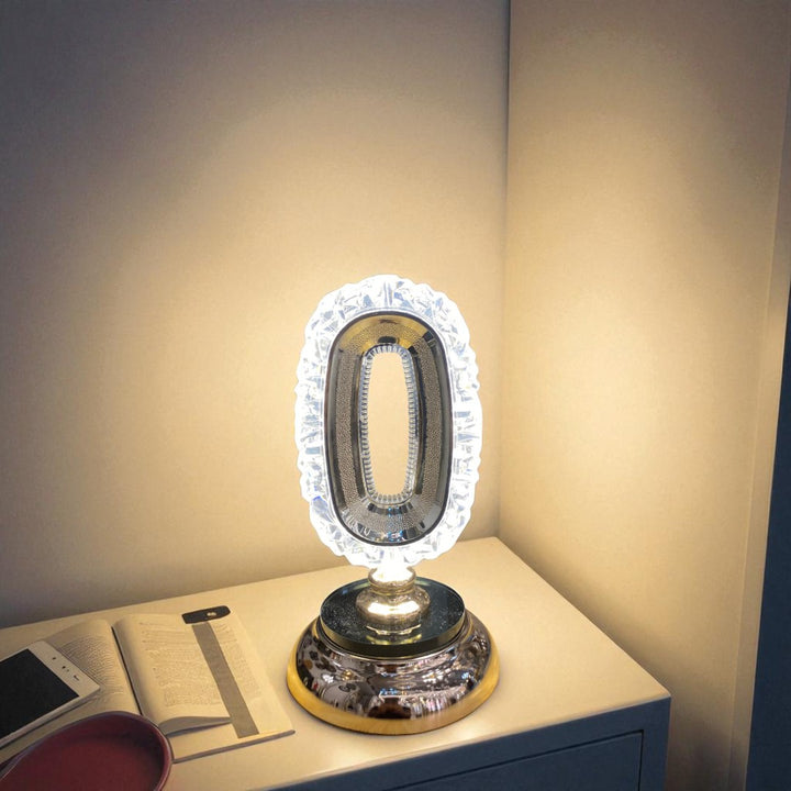 Lumineux Crystal LED Accent Lamp