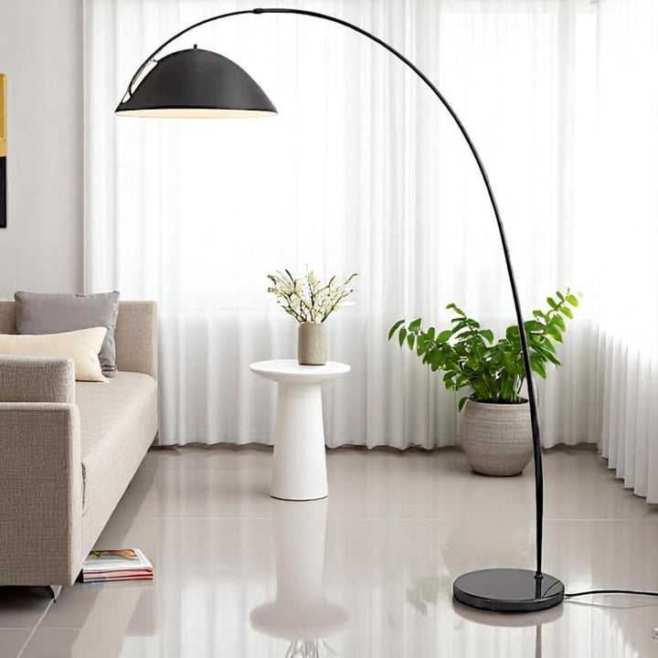 Midnight Reverse Arc Floor Lamp