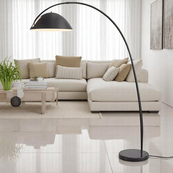 Midnight Reverse Arc Floor Lamp