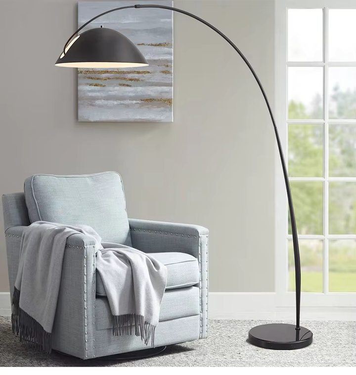 Midnight Reverse Arc Floor Lamp