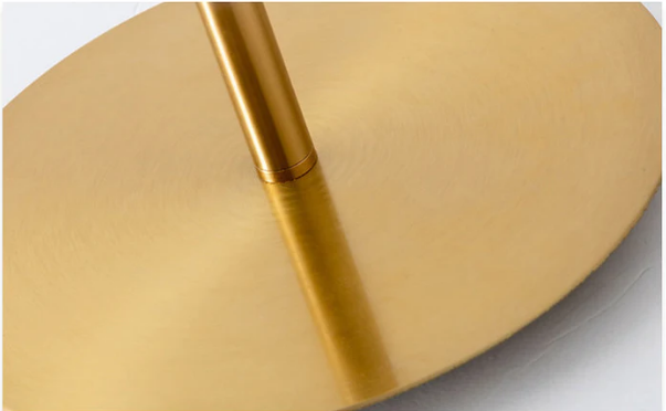 NordLume Glass Orb LED Floor Lamp – Warm Light Edition