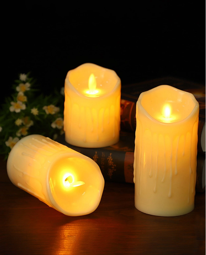 Classic Glow LED Candle Set